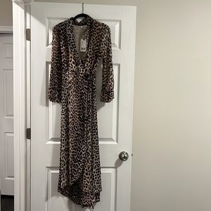 Ganni Leopard Dress BNWT
